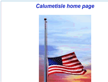 Tablet Screenshot of calumetisle.com